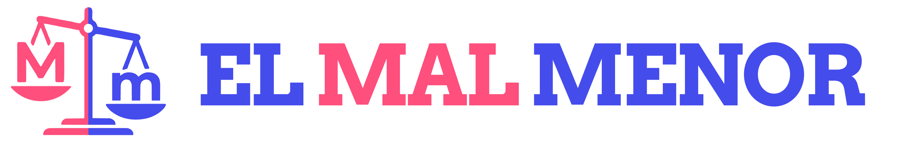 El Mal Menor - Logo